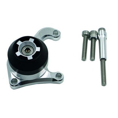 CNC padáky motoru - černé pro Daytona 675 06-12 pravá